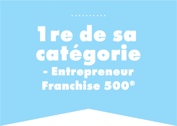 1re de sa catégorie - Entrepreneur Franchise 500
